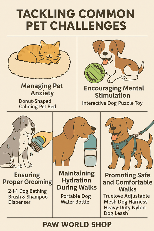 Tackling Common Pet Challenges with Smart Solutions from Paw World Shop