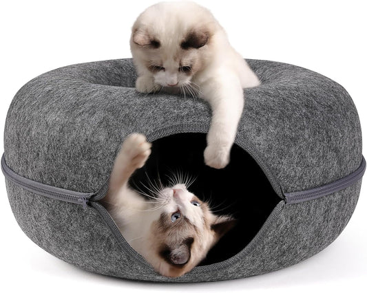 Donut Cat Bed and Playground - Paw World Shop™