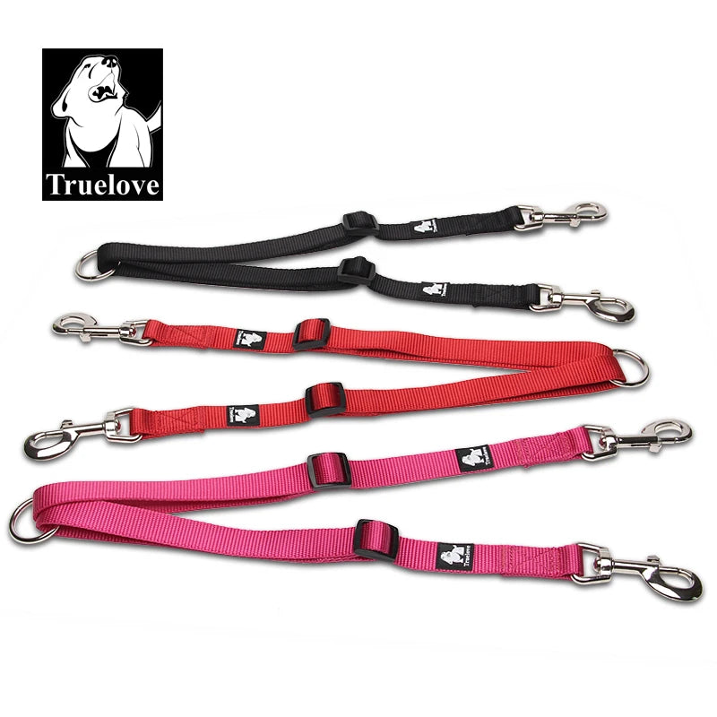 Truelove No-Tangle Double Dog Leash – Walk Two Dogs with Ease