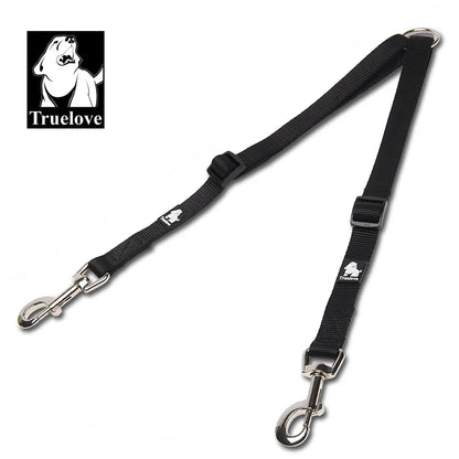 Truelove No-Tangle Double Dog Leash – Walk Two Dogs with Ease