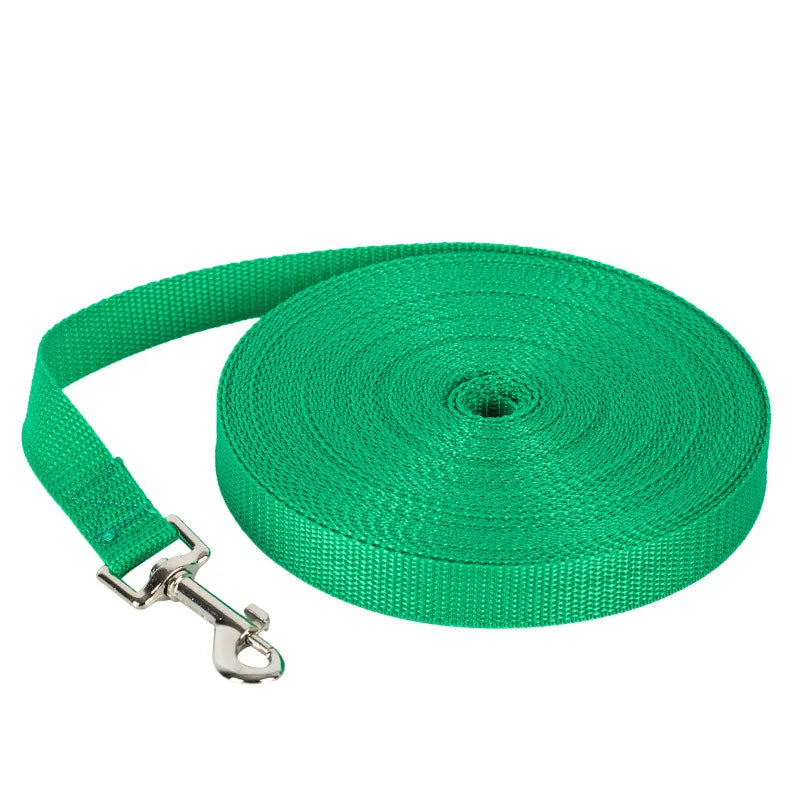 Heavy-Duty Nylon Dog Leash – Durable, Comfortable & Secure