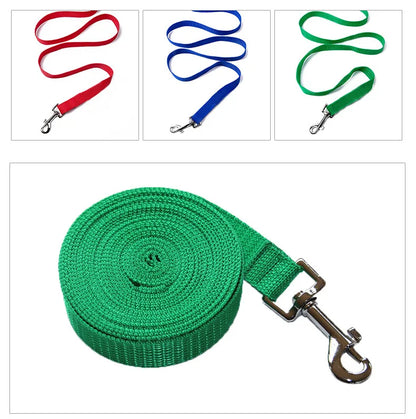 Heavy-Duty Nylon Dog Leash – Durable, Comfortable & Secure