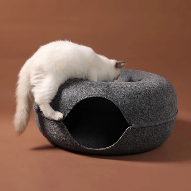 Donut Cat Bed and Playground - Paw World Shop™