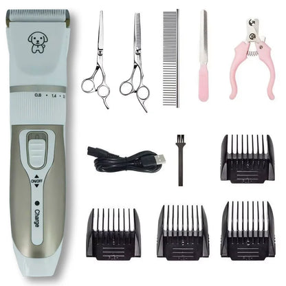 Professional Rechargeable Dog Hair Clipper – Quiet, Powerful & Easy to Use