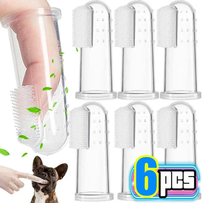 Soft Pet Finger Toothbrushes - Paw World Shop™