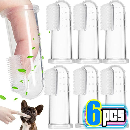 Soft Pet Finger Toothbrushes - Paw World Shop™
