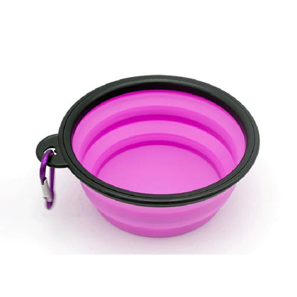 Folding Silicone Bowl - Paw World Shop™