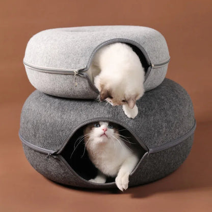 Donut Cat Bed and Playground - Paw World Shop™