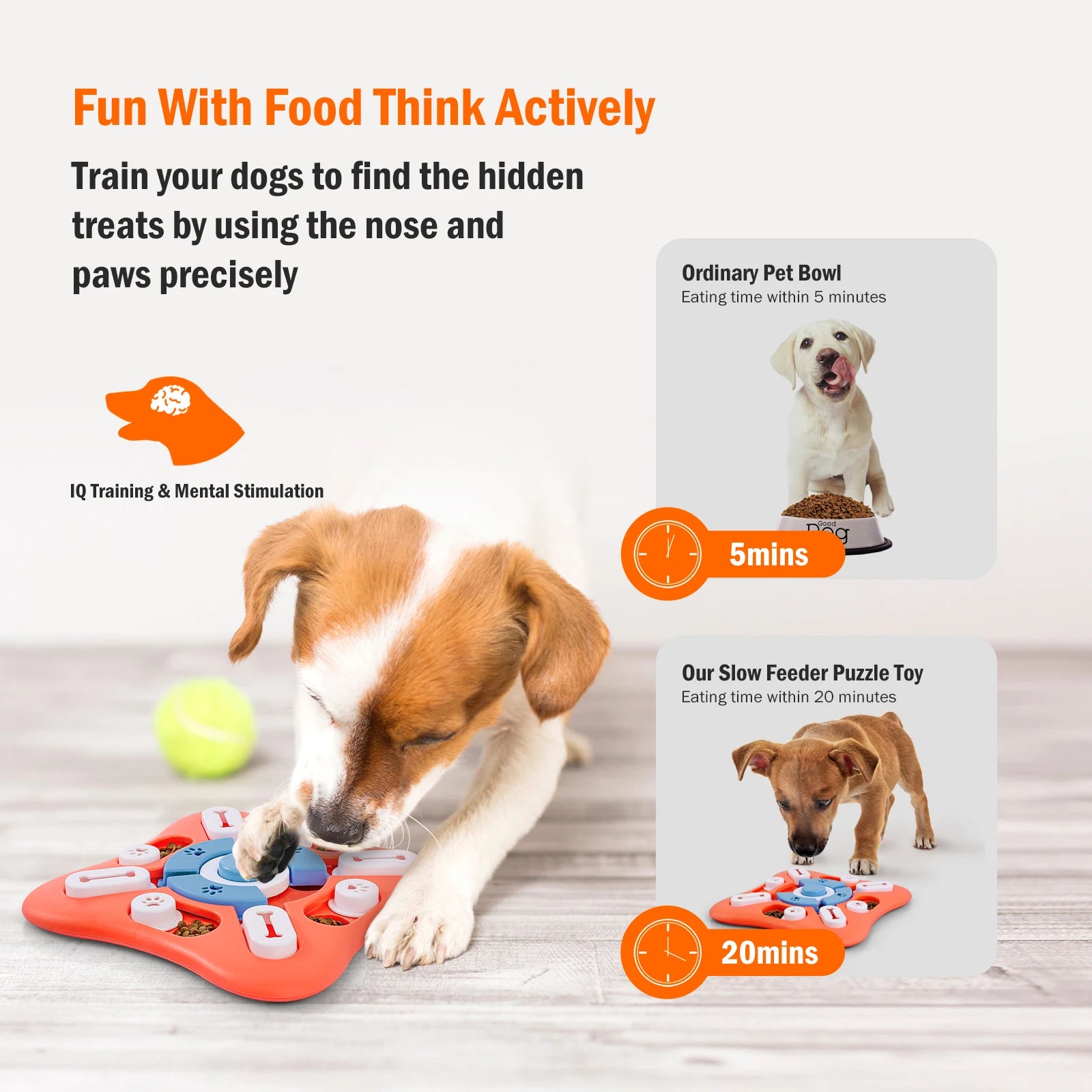 Dog Puzzle Toys - Paw World Shop™