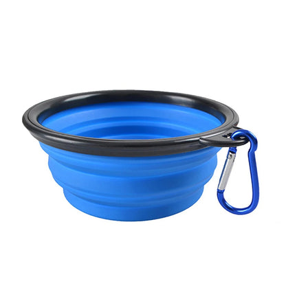 Folding Silicone Bowl - Paw World Shop™