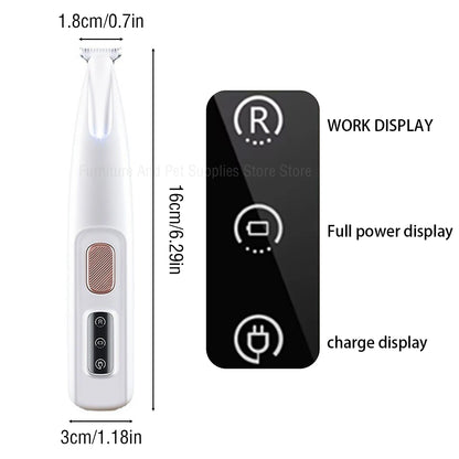 Pet Paw Trimmer with LED Light - Paw World Shop™