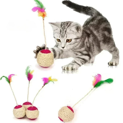 Cat Scratching Ball - Paw World Shop™