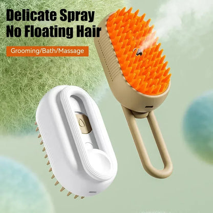 Pet Steam Brush - Paw World Shop™