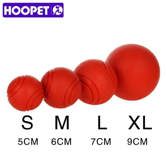 Hoopet Durable Rubber Dog Ball – Interactive & Chew-Resistant Toy