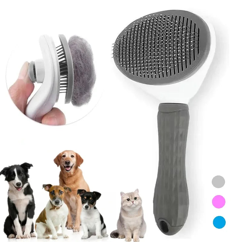 Self-cleaning Pet Comb - Paw World Shop™