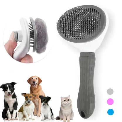 Self-cleaning Pet Comb - Paw World Shop™
