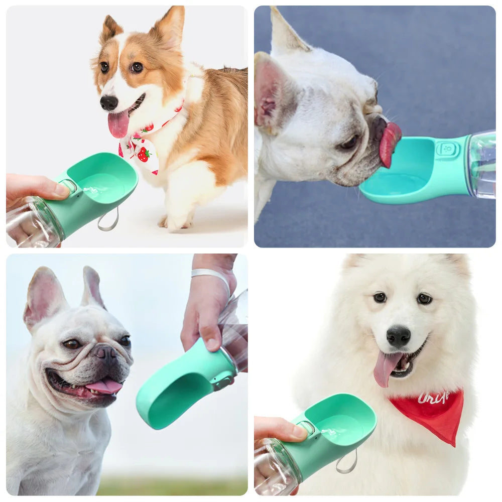 Portable Dog Water Bottle – Leak-Proof & Travel-Friendly