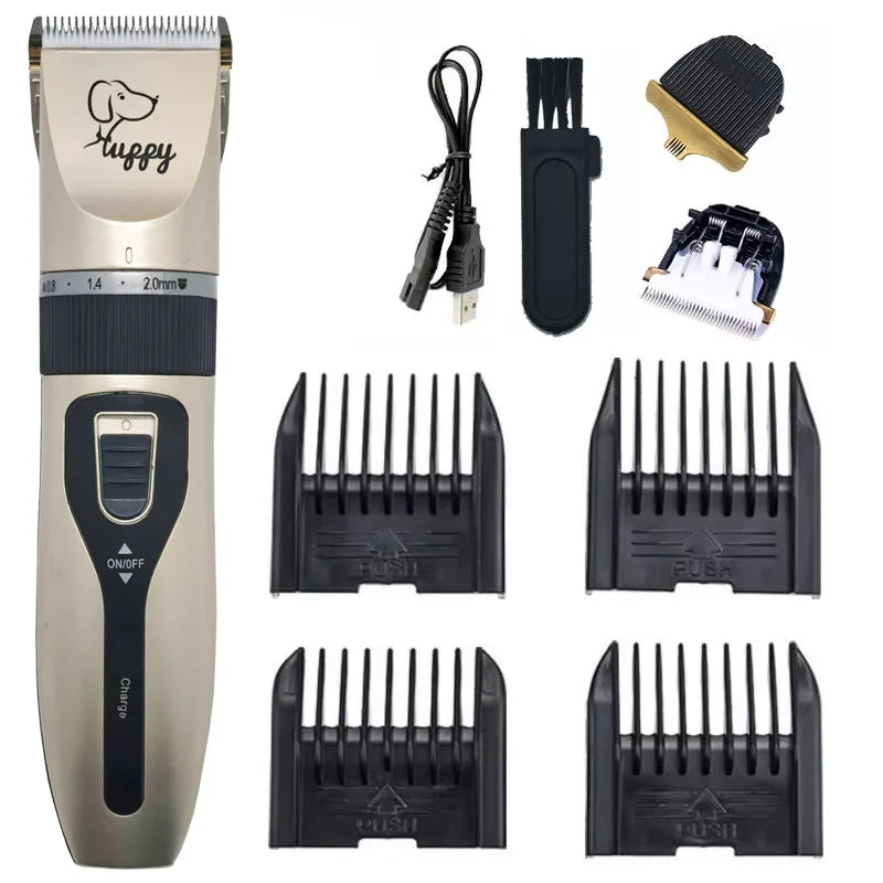 Professional Rechargeable Dog Hair Clipper – Quiet, Powerful & Easy to Use