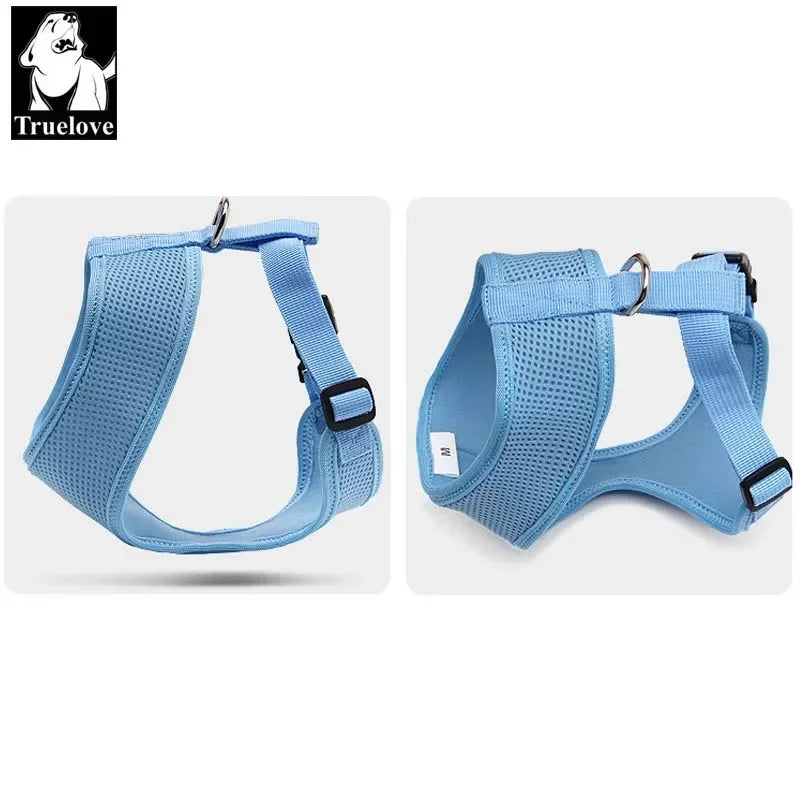 Truelove Adjustable Mesh Dog Harness – Lightweight, Breathable & Secure