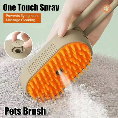 Pet Steam Brush - Paw World Shop™