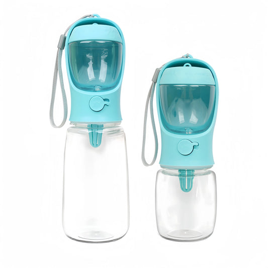 Portable Pet Water Bottle with Storage Food Container - Paw World Shop™