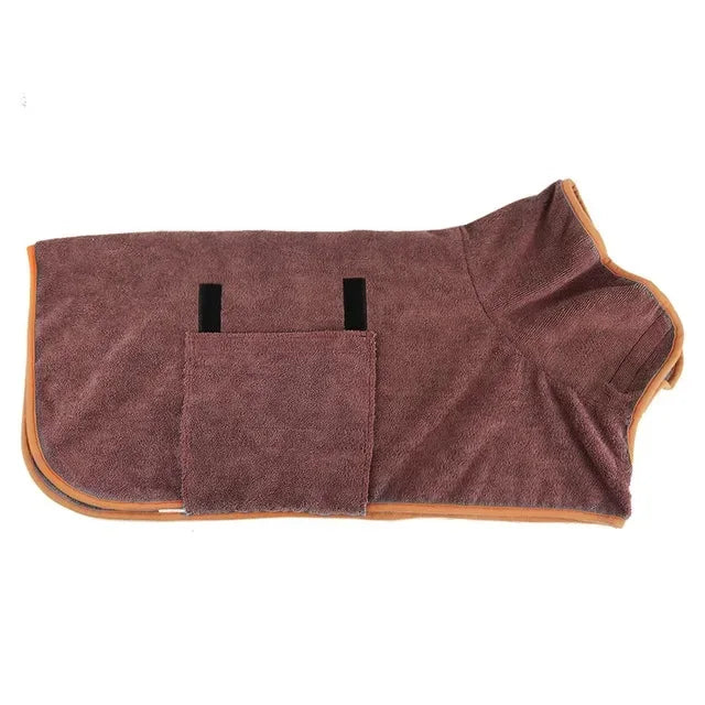 Dog Bathrobe Towel - Paw World Shop™