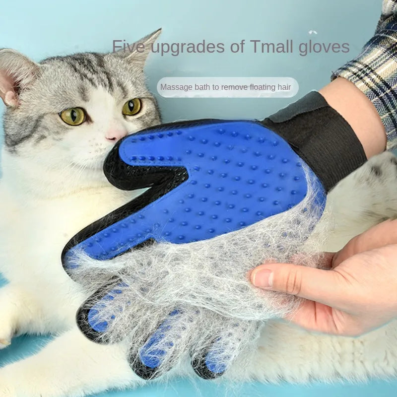 Silicone Pet Grooming Gloves - Paw World Shop™