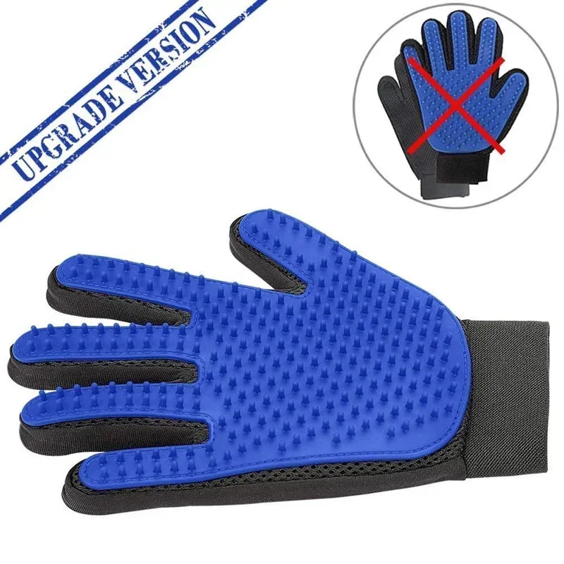 Silicone Pet Grooming Gloves - Paw World Shop™
