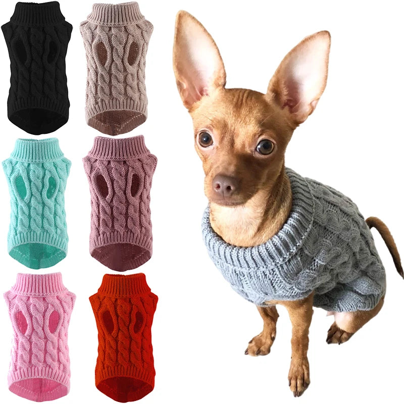 Warm & Stylish Dog Sweater – Perfect for Winter