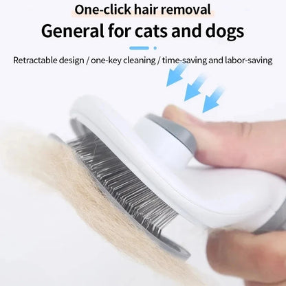 Self-cleaning Pet Comb - Paw World Shop™