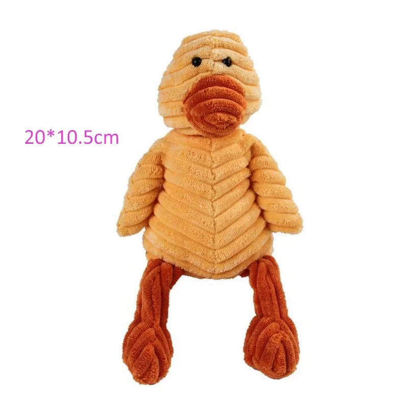 Squeaky Plush Dog Toy - Paw World Shop™