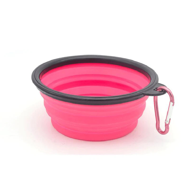 Folding Silicone Bowl - Paw World Shop™