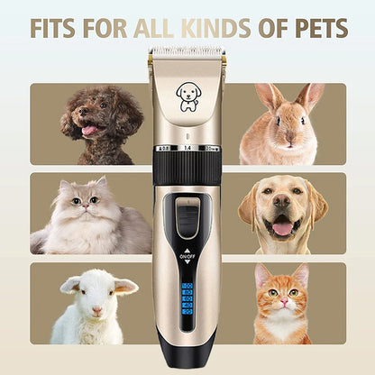 Professional Rechargeable Dog Hair Clipper – Quiet, Powerful & Easy to Use