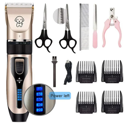 Professional Rechargeable Dog Hair Clipper – Quiet, Powerful & Easy to Use