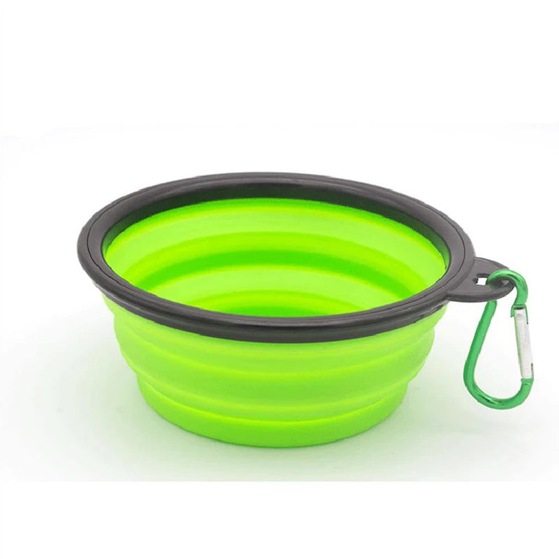 Folding Silicone Bowl - Paw World Shop™