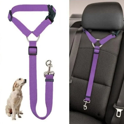 Two-in-one Pet Car Seat Belt - Paw World Shop™
