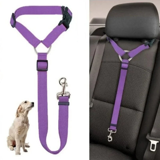 Two-in-one Pet Car Seat Belt - Paw World Shop™
