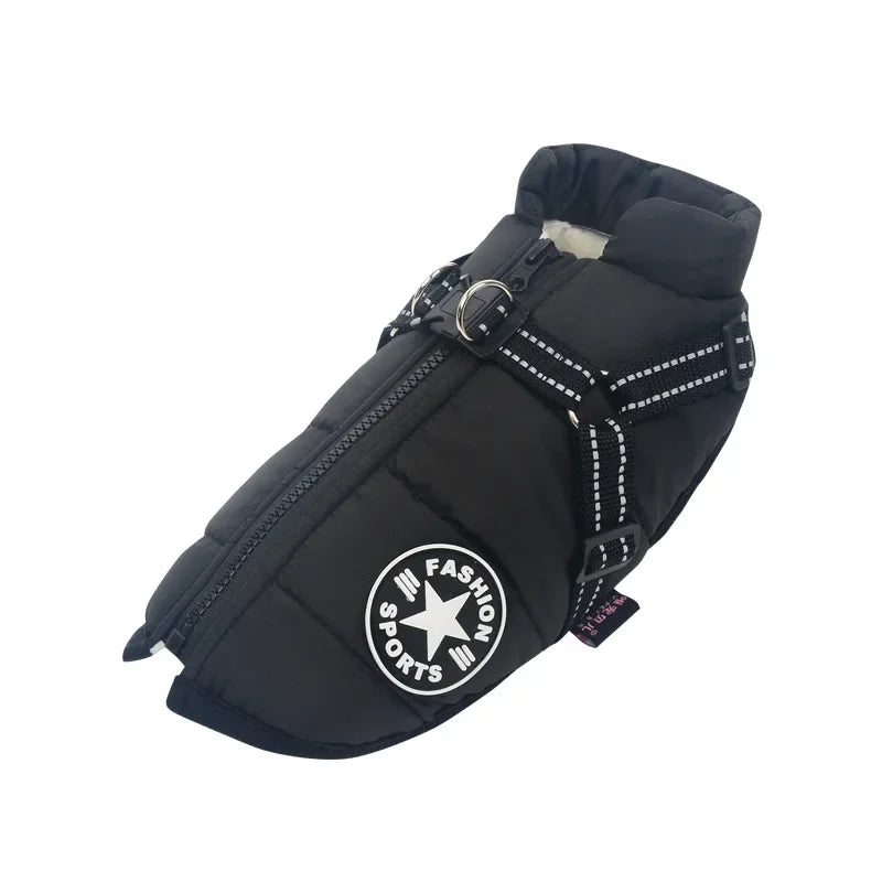 Winter Dog Jacket with Harness - Paw World Shop™