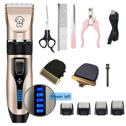 Professional Rechargeable Dog Hair Clipper – Quiet, Powerful & Easy to Use