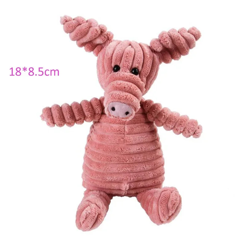 Squeaky Plush Dog Toy - Paw World Shop™