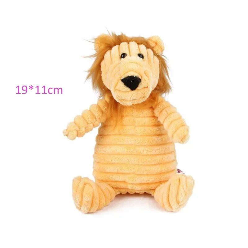 Squeaky Plush Dog Toy - Paw World Shop™
