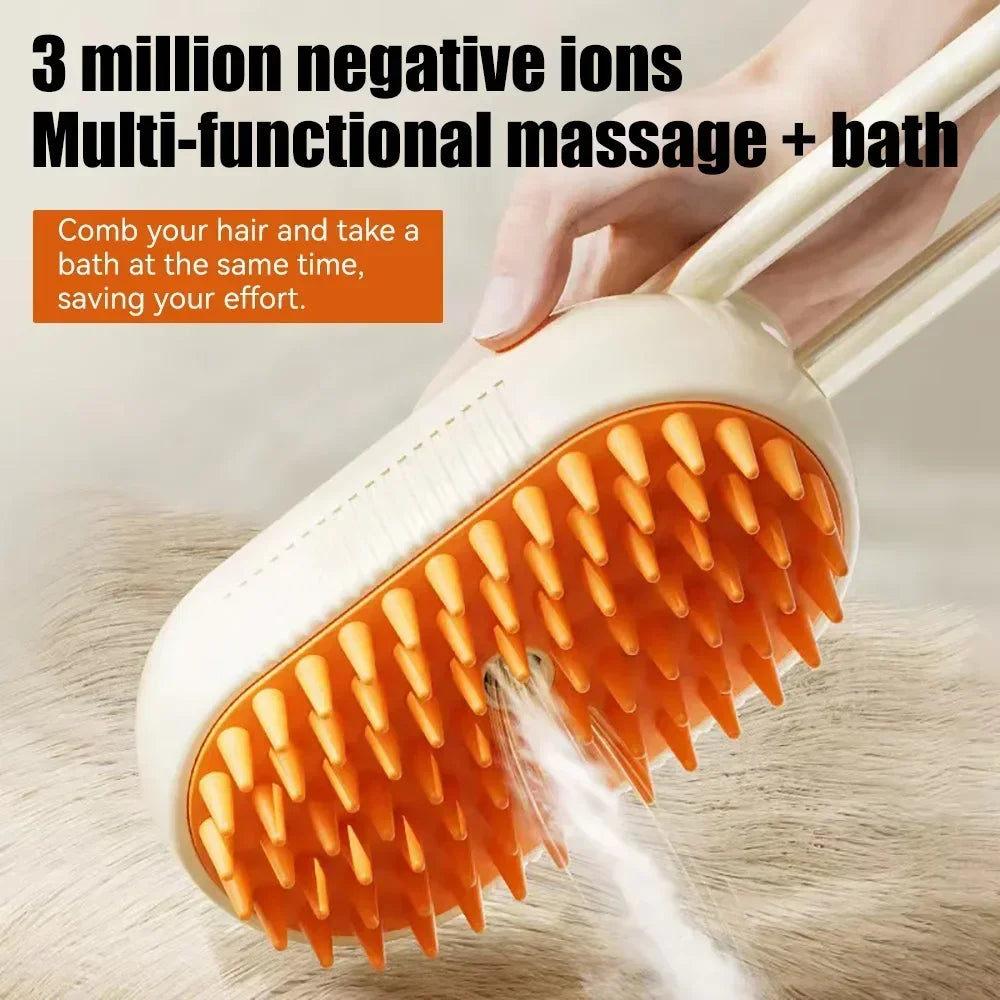 Pet Steam Brush - Paw World Shop™