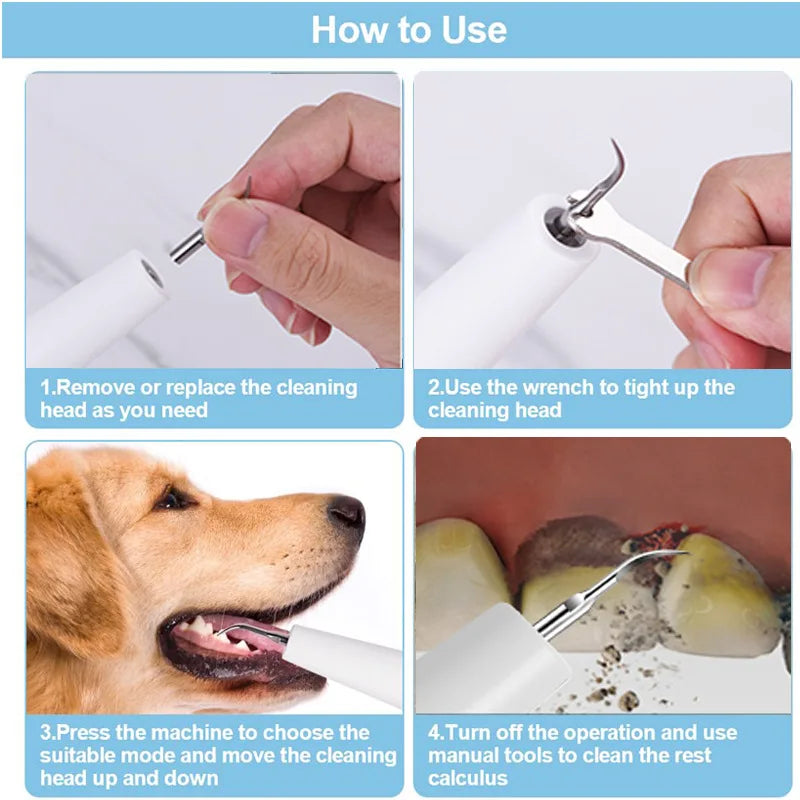 Ultrasonic Toothbrush for Pets - Paw World Shop™