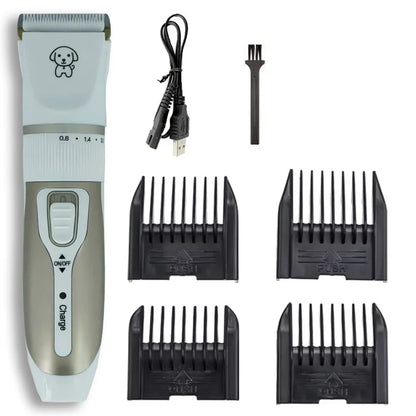 Professional Rechargeable Dog Hair Clipper – Quiet, Powerful & Easy to Use