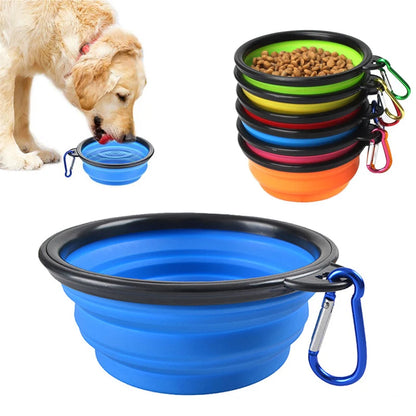 Folding Silicone Bowl - Paw World Shop™