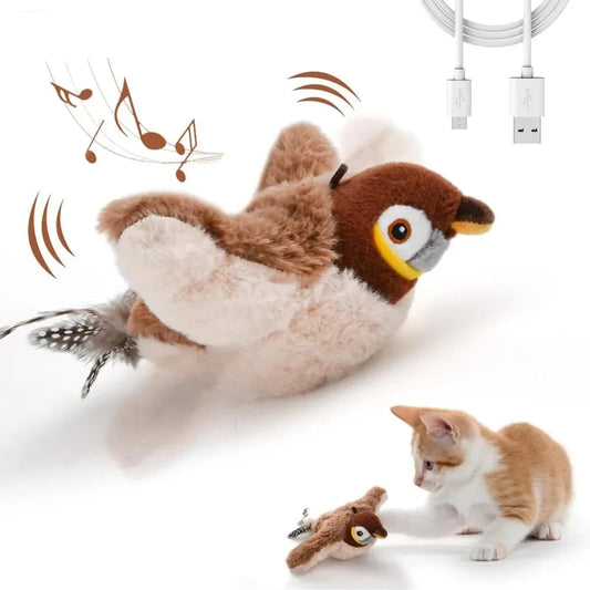 Catnip Electric Pat Bird - Paw World Shop™