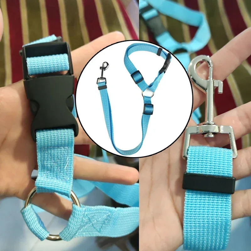Two-in-one Pet Car Seat Belt - Paw World Shop™