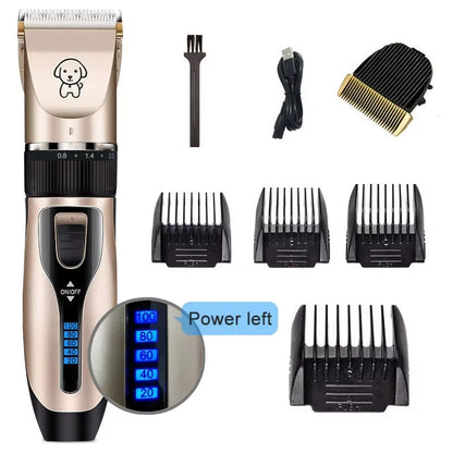 Professional Rechargeable Dog Hair Clipper – Quiet, Powerful & Easy to Use